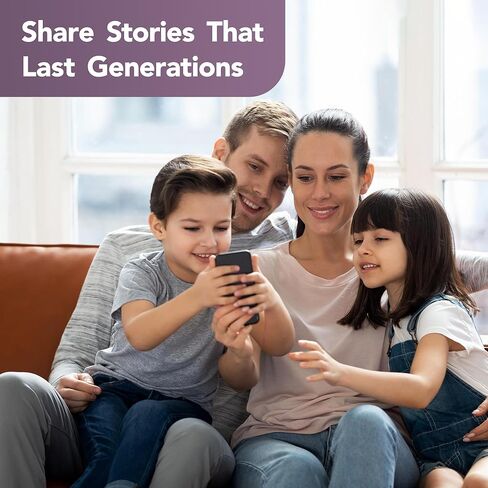 جرة خشبية مصنوعة يدويًا من theirStory وعلامة رمز الاستجابة السريعة - صندوق تذكار تذكاري رقمي شخصي - جرة ذاكرة من الخشب الصلب وعلامة قابلة للمسح الضوئي لمشاركة القصص والصور ومقاطع الفيديو in Saudi Arabia