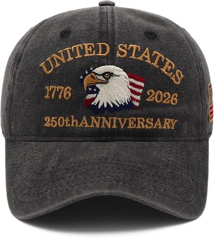 4th of July Hat American USA Baseball Hat for Women Men Fourth of July Patriotic Hat 4th of July Accessories in Saudi Arabia