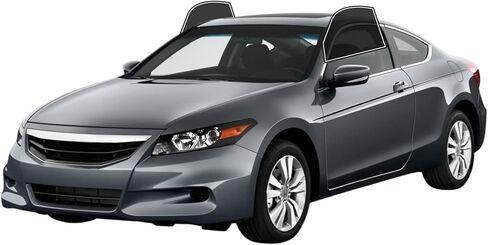 AUTOTEK Precut Window Tint Film Front Two Door Windows Tint Film Cars Sun Blocking Protection Privacy Anti Shatter Glass 2 Ply Computer Cut Any Tint Shade for Honda Accord Coupe 2008-2012 in Saudi Arabia