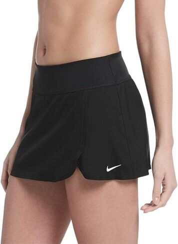 Nike Women's Swim Essential Skirt Size Small Black in Saudi Arabia