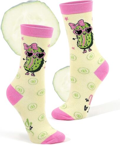 Funny Silly Goose Socks for Women Men, Novelty White Goose Stocking Crazy Crew Socks Casual Cotton Stocking Gifts for Teens Adults, 1 Pair in Saudi Arabia