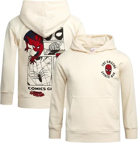 سويت شيرت Marvel Boys Super Hero - Spider-Man، Thor، Hulk، Iron Man Graphic Pullover Hoodie (8-16) in Kuwait