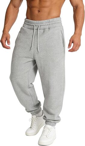 بنطال رياضي رجالي Joggers Workkout بنطال رياضي كاجوال مدبب للرجال مع جيوب in Kuwait