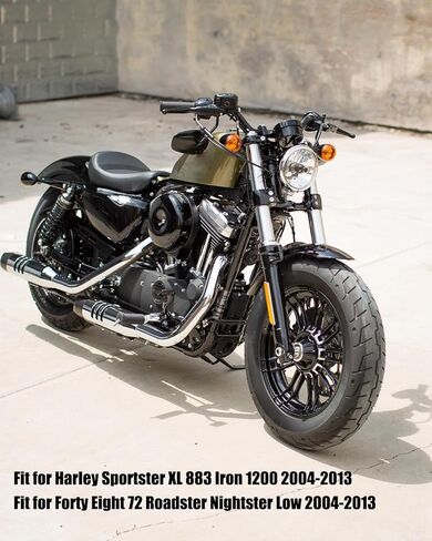 Motorcycle Oil Cooler Hose Line Fit for H-arley Sportster XL 883 X48 1200 72V 2014-2024, Oil Drain Line Black in Saudi Arabia