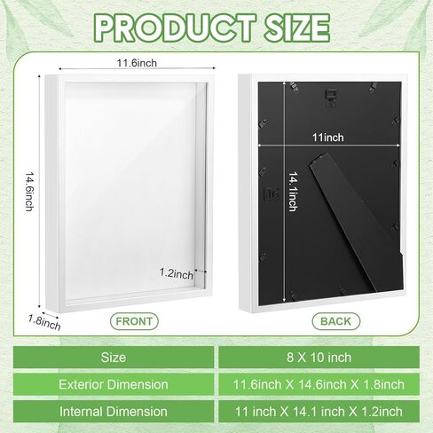 Tuanse 3 قطع 11 × 14 بوصة إطار صندوق الظل صناديق عرض الظل العميق حالات عرض الصور للجدار والطاولة DIY تذكارات ذكريات الزفاف والصور (أسود) in Saudi Arabia