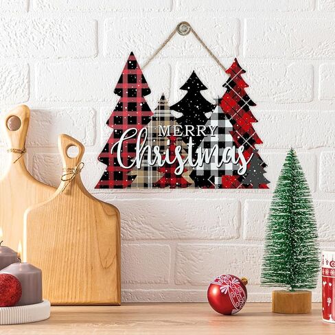 Christmas Red Square Peppermint Candy Front Door Sign, Xmas Glitter White Wrapper Wood Hanger Outdoor Outside Porch Home Decor, Winter Holiday Wooden Wreath Indoor Wall Hanging Decoration in Saudi Arabia