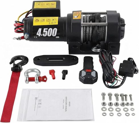 4500LBS ATV/UTV ونش، 12V 2.5KW ونش كهربائي in Kuwait