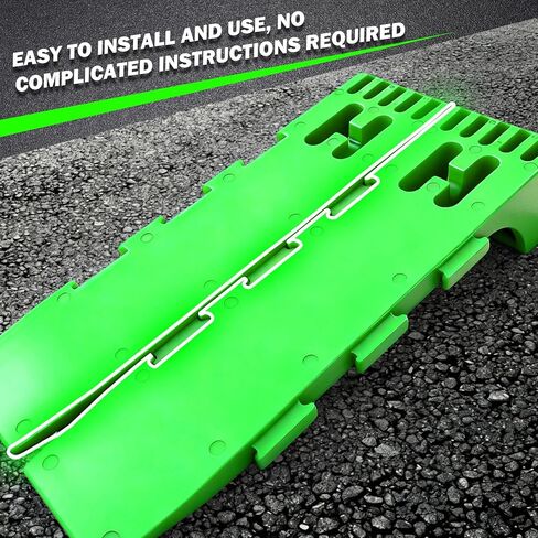 4 Pack Tire Skates with Lever Adjustment - Heavy Duty Tow Truck Accessories for Car Haulers, Flat Beds, Wreckers, and Rollback Carriers in Saudi Arabia