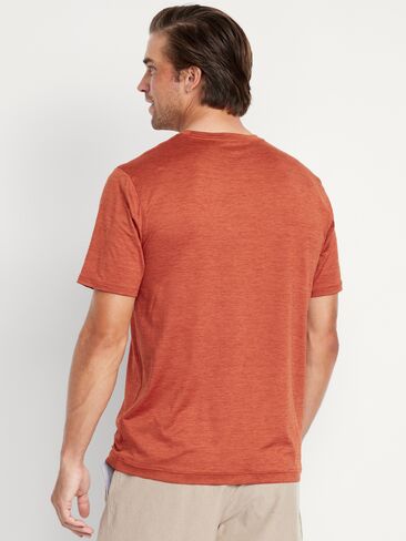 Old Navy CloudMotion Space-Dye T-Shirt - Chimayo Red in Saudi Arabia