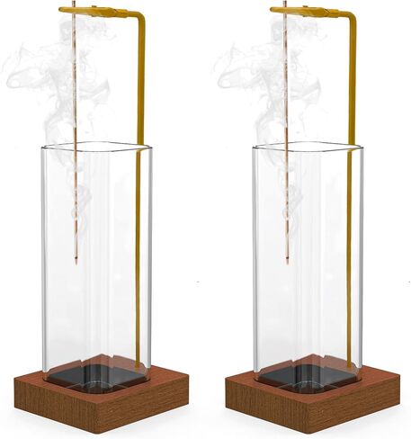 2 in 1 Incense Holder, Incense Burner, Insence-Stick Holder Mess-Free Incense Burner Holder, Ideal for Meditation, Yoga, Relaxation, and Home Decor - Anti-Ash Flying in Saudi Arabia