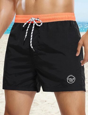 Men's Swim Trunks with Mesh Lining and Pockets Quick Dry Bathing Suits in Saudi Arabia