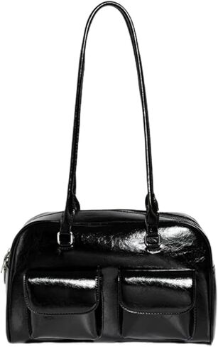 GORGLITTER Women's Vintage Shoulder Bag Designer Y2k 90s Top Handle Handbag in Saudi Arabia