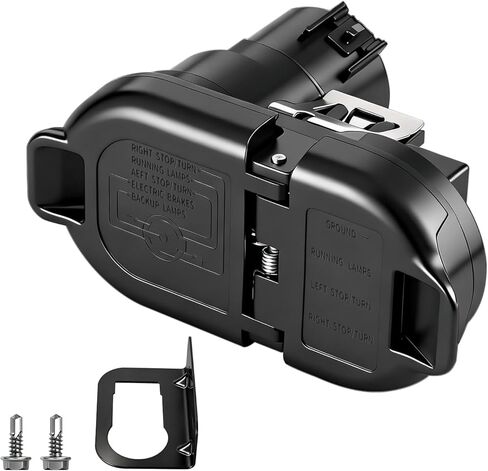 7 Blade and 4 Flat Connector, Towing Solutions 40974 Trailer Plug-in Simple Wiring Kit in Saudi Arabia