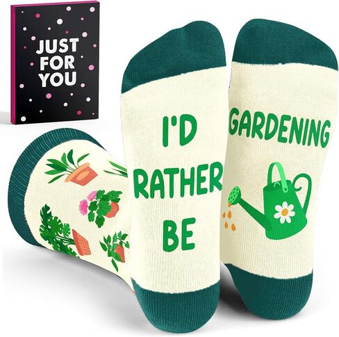 Gardening Gifts - Unique Socks for Women, Ideal Gardening Gifts for Men and Women, Cool Garden Socks for Plant Lovers, Perfect Plant Lover Gift, Essential Accessories for Gardeners in Saudi Arabia