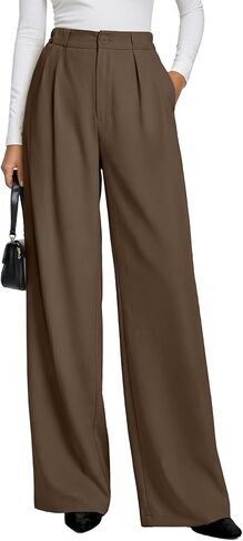 EVALESS Womens Dress Pants High Waisted Business Casual Work Office Trousers in Saudi Arabia