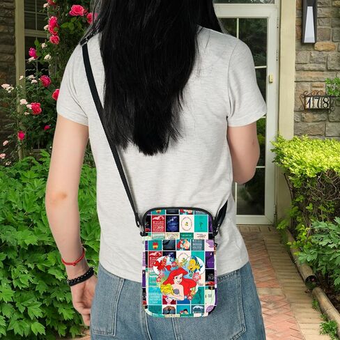 WZMPA Princess Crossbody Bag Fairy Tales Gift Mermaid Shoulder Bag Mermaid Movie Merchandise in Saudi Arabia