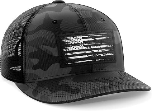 Tactical Pro Supply White Flag Patch Snapbacks Hat for Men and Women in Saudi Arabia