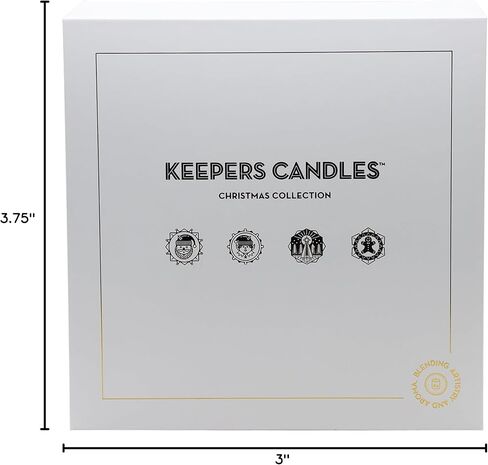 Vanilla Delight Scented Candle Jar by Keepers Candles - 40 Hour Burn, 7oz Soy Wax, 10oz Reusable Glass - Floral Collection - Gift Box - Decorative Design - Aromatherapy in Saudi Arabia