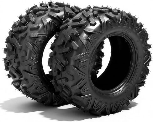 إطارات 145/70-6، إطارات 145 70-6 Go Kart 145/70x6 (14x6-6) مناسبة لكولمان CC100X CT100u، 6 طبقات، مداس قرن كبير غير اتجاهي، بدون أنابيب، مجموعة من 2 in Kuwait