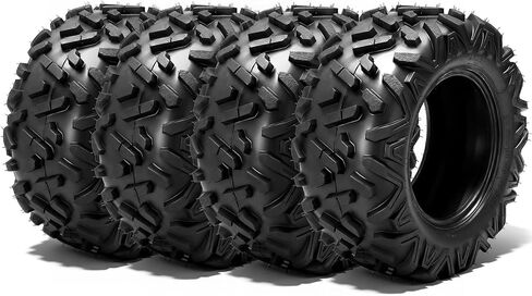 إطارات 145/70-6، إطارات 145 70-6 Go Kart 145/70x6 (14x6-6) مناسبة لكولمان CC100X CT100u، 6 طبقات، مداس قرن كبير غير اتجاهي، بدون أنابيب، مجموعة من 2 in Kuwait