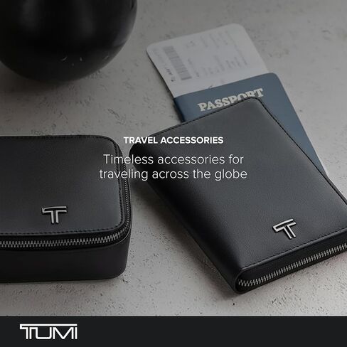 Tumi Zip Around Continental, Black/Gunmetal, One Size in Saudi Arabia
