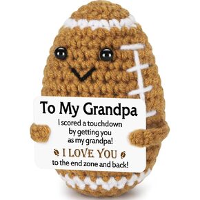 هدايا عيد الحب للزوج من الزوجة، هدايا عيد ميلاد ملهمة مصنوعة يدويًا من الكروشيه لكرة القدم له، هدية رائعة لذكرى الزفاف للزوج، ديكور رومانسي فريد لعيد الحب للأزواج in Kuwait