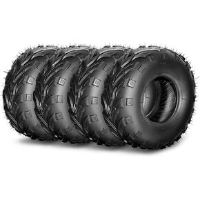 إطارات 145/70-6، إطارات 145 70-6 Go Kart 145/70x6(14x6-6) مناسبة لكولمان CC100X CT100u، 4 طبقات، مداس اتجاهي، بدون أنابيب، مجموعة من 2 in Saudi Arabia