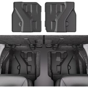 حصيرة تخزين الصف الثاني تحت المقعد متوافقة مع بطانة منظم المقعد الخلفي Ford Maverick 2022-2024 لملحقات Ford Maverick 2022 2023 2024 (نموذج البنزين) in Kuwait