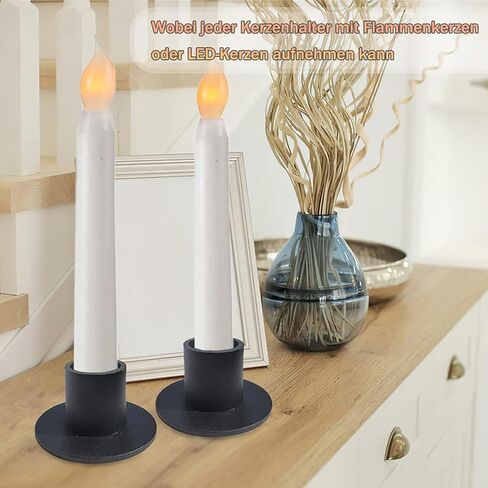 2 Pcs Gold Iron Candle Holder with 2 Pcs Double Sided Tape for Dinning, Taper Candles, Wedding and Party Decoration (Gold) in Saudi Arabia