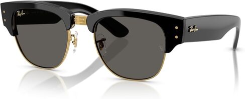 نظارة شمسية Ray-Ban MEGA CLUBMASTER RB0316S HAVANA ON BLU على إطار معدني مع عدسة رمادية متدرجة زرقاء in Kuwait