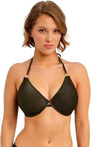 Women's Arizona Wave Underwire Halter Bikini Top in Saudi Arabia