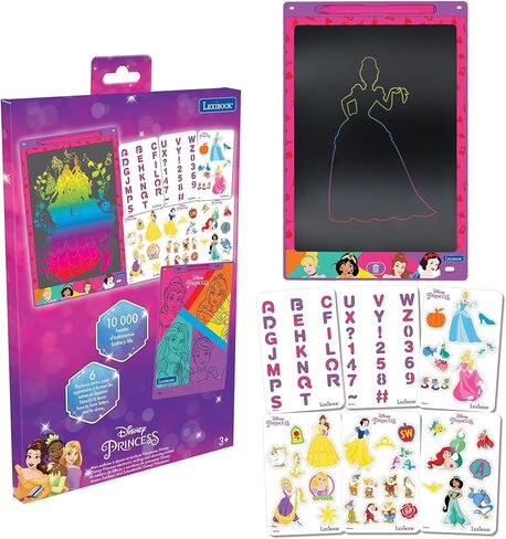 Lexibook, Disney Stitch Magic Slate, Art and Craft Toy for Girls and Boys, A4 Size with Multicolored Drawings, Blue / Orange, CRT10D in Saudi Arabia