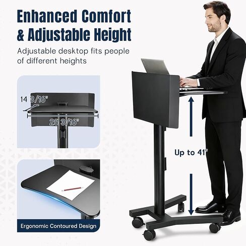 Yescom 32" x 16" x 37" Portable Tradeshow Podium Table Display Exhibition Counter Stand Booth Fair with Wall 2 Bags in Saudi Arabia