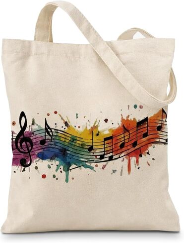 Geondos Whimsical Fairy Little Elf Canvas Tote Bag, Vintage Black White Line Fantasy Totes Reusable Shopping Bag for Casual Vacation Shopping Work, Gift for Fairy Tale Lover in Saudi Arabia