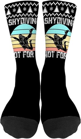 HAM Radio Operator Socks for Men Half Calf Sock Colorful Fancy Crazy Design socks Unisex Novelty Gifts for Him in Saudi Arabia
