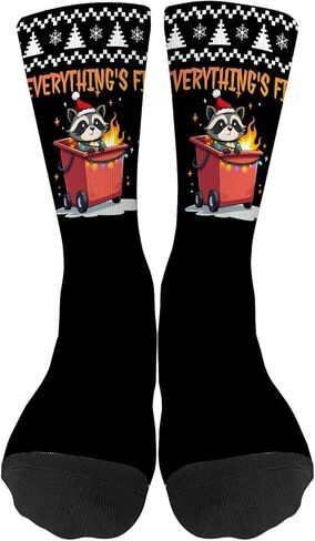 HAM Radio Operator Socks for Men Half Calf Sock Colorful Fancy Crazy Design socks Unisex Novelty Gifts for Him in Saudi Arabia