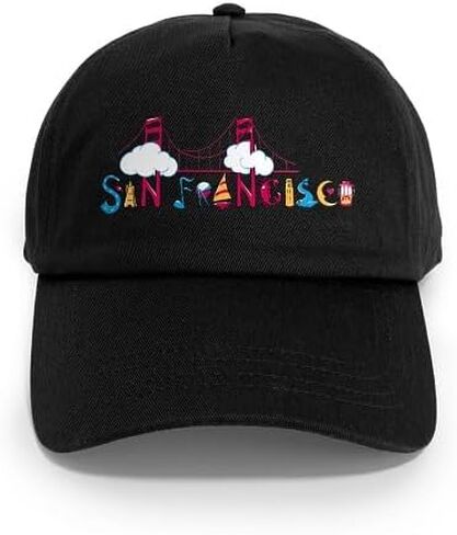 قبعة بيسبول CafePress San Francisco قابلة للتعديل in Kuwait