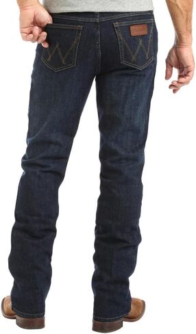 Wrangler Men's 20X 02 Active Flex Competition Slim Fit Stone Blue Jeans in Saudi Arabia