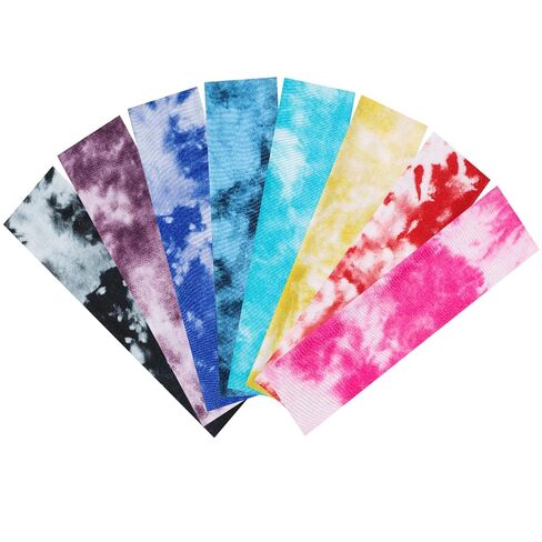 obeoby Floral Headbands for Women, Stripe Cherry Hairbands for Teen Girls Valentines Gifts Non Slip Cotton Fashion Hair Bands in Saudi Arabia