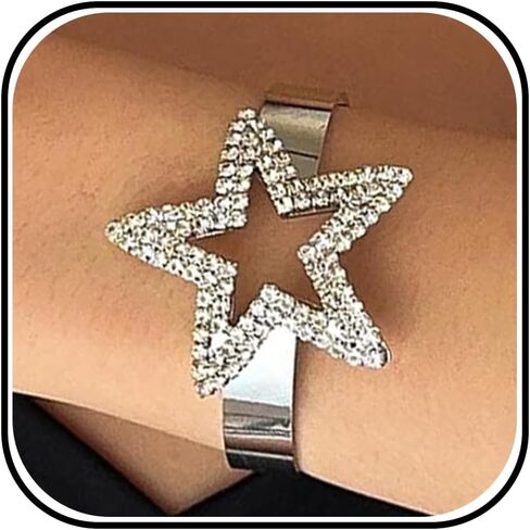 Tennis Bracelets for Women Trendy Blue Sapphire Gemstone Rhinestone Dainty Silver Bangle Prom Wedding Jeweley Gifts for Birthday Christmas Stocking Stuffers in Saudi Arabia