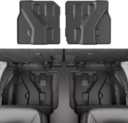 حصيرة تخزين الصف الثاني تحت المقعد متوافقة مع بطانة منظم المقعد الخلفي Ford Maverick 2022-2024 لملحقات Ford Maverick 2022 2023 2024 (نموذج البنزين) in Kuwait