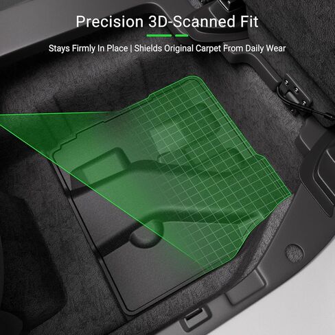 حصيرة تخزين الصف الثاني تحت المقعد متوافقة مع بطانة منظم المقعد الخلفي Ford Maverick 2022-2024 لملحقات Ford Maverick 2022 2023 2024 (نموذج البنزين) in Kuwait