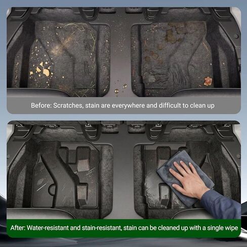 حصيرة تخزين الصف الثاني تحت المقعد متوافقة مع بطانة منظم المقعد الخلفي Ford Maverick 2022-2024 لملحقات Ford Maverick 2022 2023 2024 (نموذج البنزين) in Kuwait