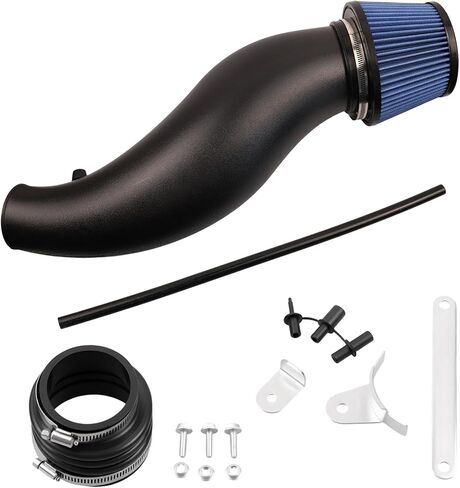 طقم نظام دخول الهواء البارد عالي الأداء مع فلتر لسيارة Honda Civic 1992-2000، Acura Integra 1994-2001، أنبوب مطلي بالمسحوق (أحمر) in Kuwait