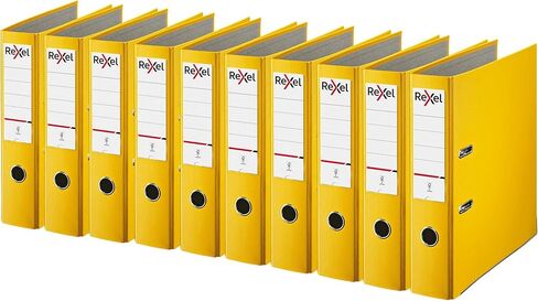 RX:LAF A4 PP ECO 75 ملم أصفر 10 قطع in Kuwait