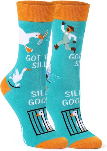 KIDSBETT Funny Cat Socks Gifts for Women Men, Novelty Animal Kitten Crew Dress Socks Casual Cozy Crazy Pet Owners Themed Stocking Gift for Cat Lovers Mom Dad Girls in Saudi Arabia