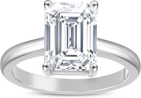 ARAIYA FINE JEWELRY 1 Carat -5 Carat (CT. T.W.) IGI Certified Fancy Cuts Lab Grown Diamond Solitaire Engagement Ring | 14K White or Yellow Gold Wedding Anniversary Ring | D-F Color and VS1 Clarity in Saudi Arabia