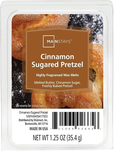 مكعبات شمع معطرة من ماكلوك مينستايز، 1.25 أونصة، 4 عبوات (كوكيز الشوكولاتة والفانيليا)، MS264 in Kuwait