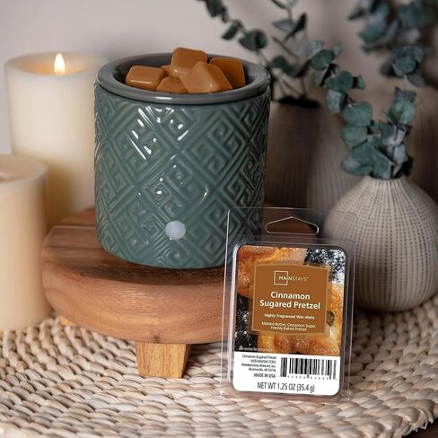 مكعبات شمع معطرة من ماكلوك مينستايز، 1.25 أونصة، 4 عبوات (كوكيز الشوكولاتة والفانيليا)، MS264 in Kuwait