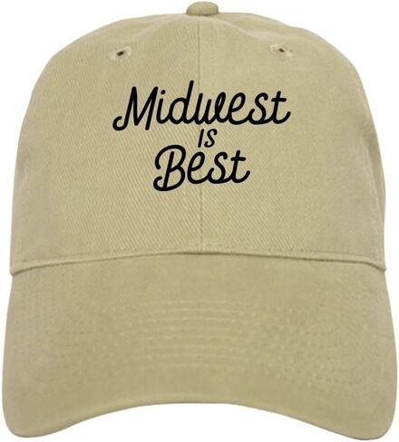 CafePress Midwest is Best Cap Adjustable Baseball Cap in Saudi Arabia
